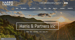 Desktop Screenshot of harrisandpartnersinc.com